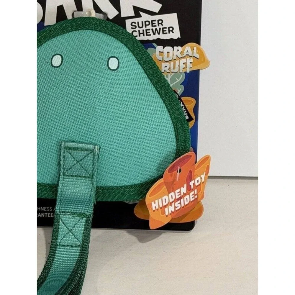 Bark Box Flingray Tug Super Chewer Dog Toy New Size‎ Medium 20-50lbs